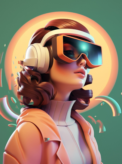 Girl 3d Image